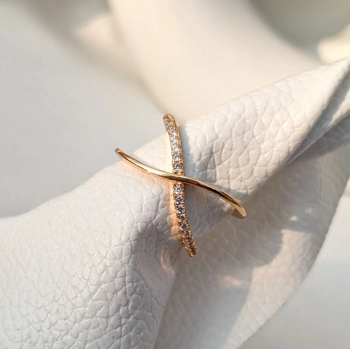Cross Love Ring