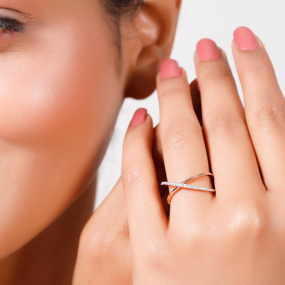 Cross Love Ring