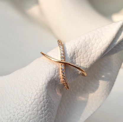 Cross Love Ring
