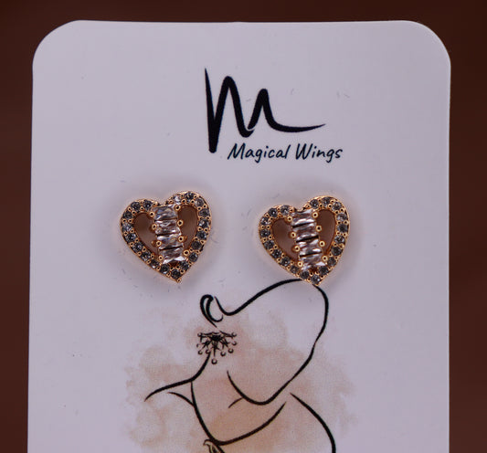 Heart AD Stud