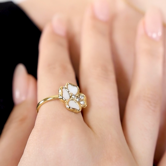 Vision of Love Floral Ring